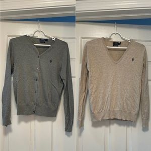lot of 2 Polo Ralph Lauren sweaters
